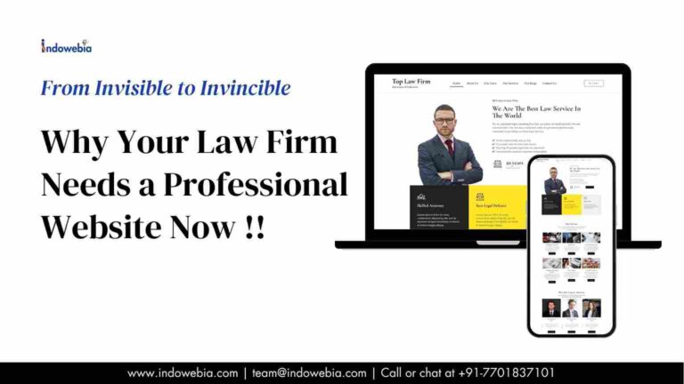 From Invisible to Invincible: Why Your Law Firm Needs a Professional Website Now